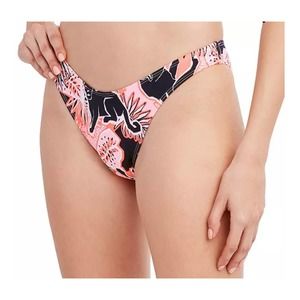BCBGeneration On Your Tracks Printed Scoop Bikini Bottom Size XS NWT